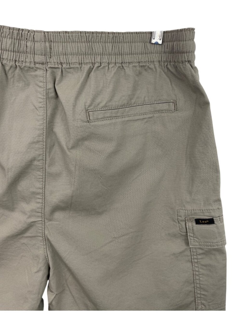 Lee Active Stretch Cargo Shorts Mushroom Color Regular Fit Mens Size Large - Picture 9 of 12